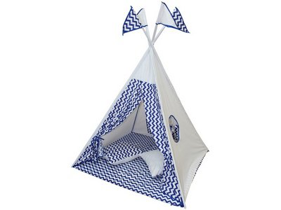 Детская игровая палатка-домик  Зигзаг
