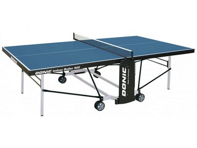 Складной теннисный стол DONIC INDOOR ROLLER 900 (синий/зеленый)